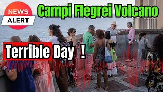 The Super Volcano is Trembling ! Massive Earthquake Swarm at Campi Flegrei scares Residents NONSTOP
