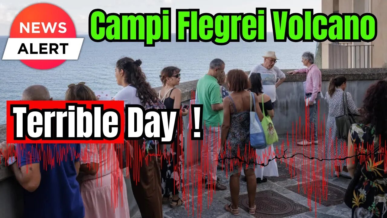 The Super Volcano is Trembling ! Massive Earthquake Swarm at Campi Flegrei scares Residents NONSTOP