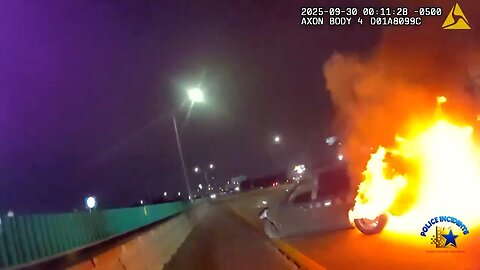 Driver Charged with DWI After Crashing into Barrier, Saved by Officer