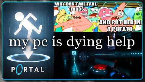 🔴 PORTAL 1 REMASTER WITH RTX MAX ULTRA GRAPHICS 🔴