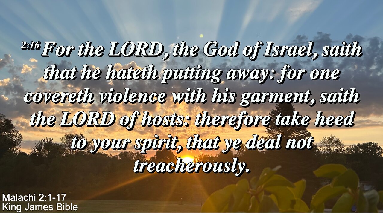 Sunday Evening, October 19th - What the Bible Says About Divorce