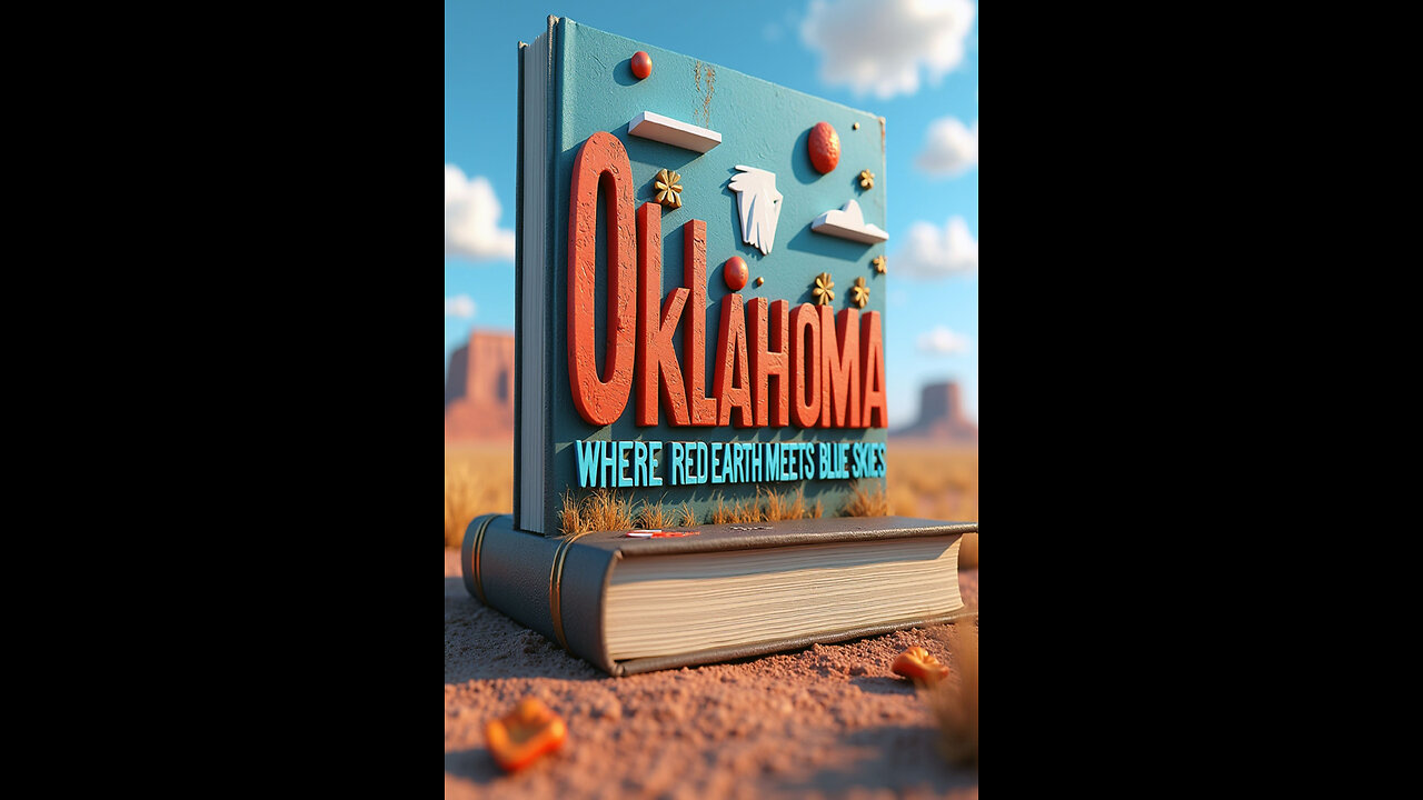 Oklahoma Where Red Earth Meets Blue Skies