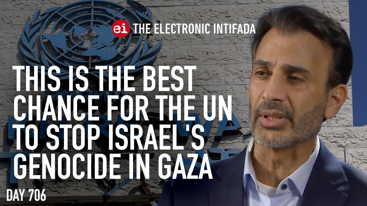 This is the best chance for the UN to stop Israel's genocide in Gaza, with Craig Mokhiber