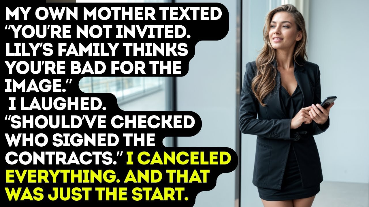 They Erased Me From the Guest List — So I Erased Their Wedding Plans