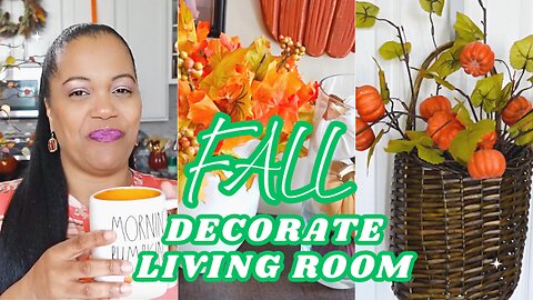 🍁NEW! 🍁 2025 #INVITING AND #WARM #FALL #DECOR | #livingroom #DECORATEWITHME | #RUSTIC CHARM IDEAS