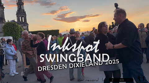 Demon Kitty Rag 🎙 INKSPOT SWINGBAND . Dresden Dixieland 2✿25 @ Brühlsche Terrasse . 4k