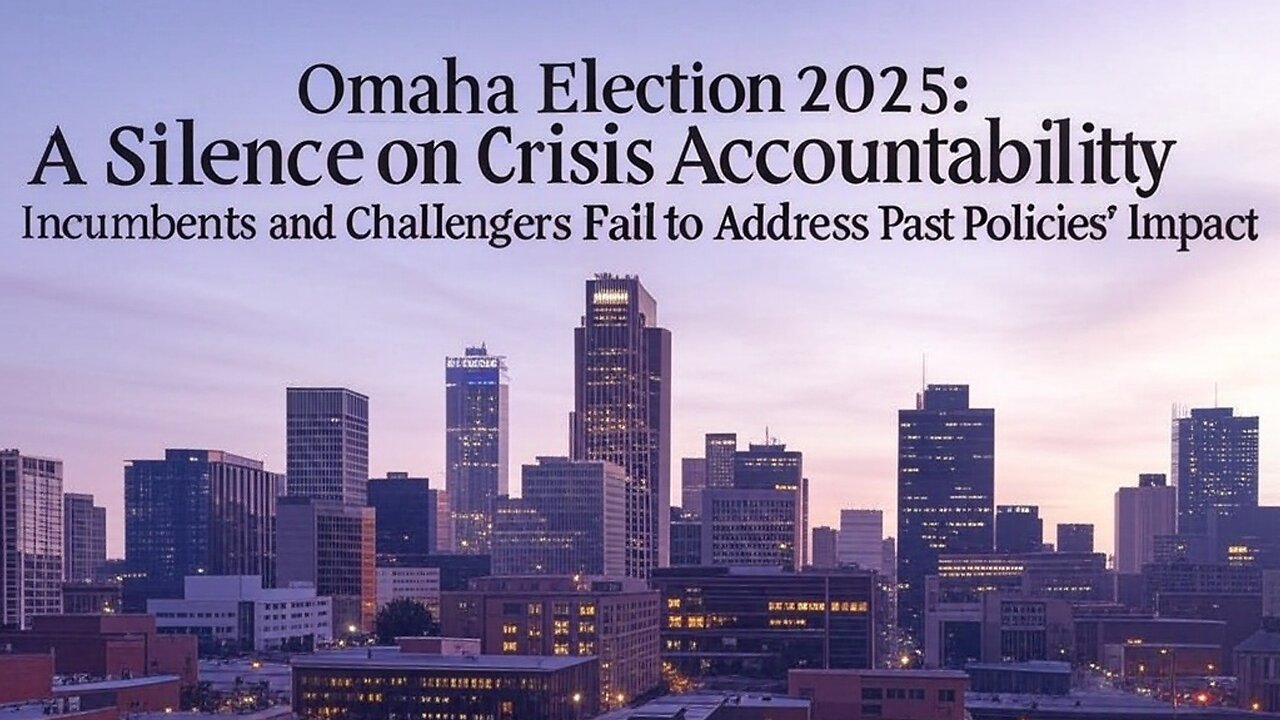 Omaha Faces Primary Election with No Leaders Amid COVID-19 Accountability Void