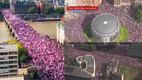 Over 1 Million Patriots Protest in England against Woke Government 