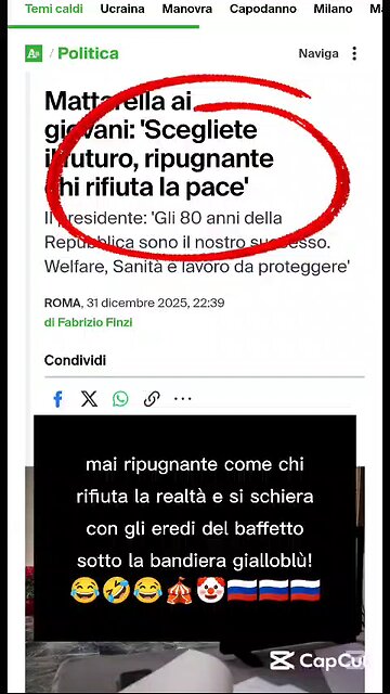 la notizia del giorno