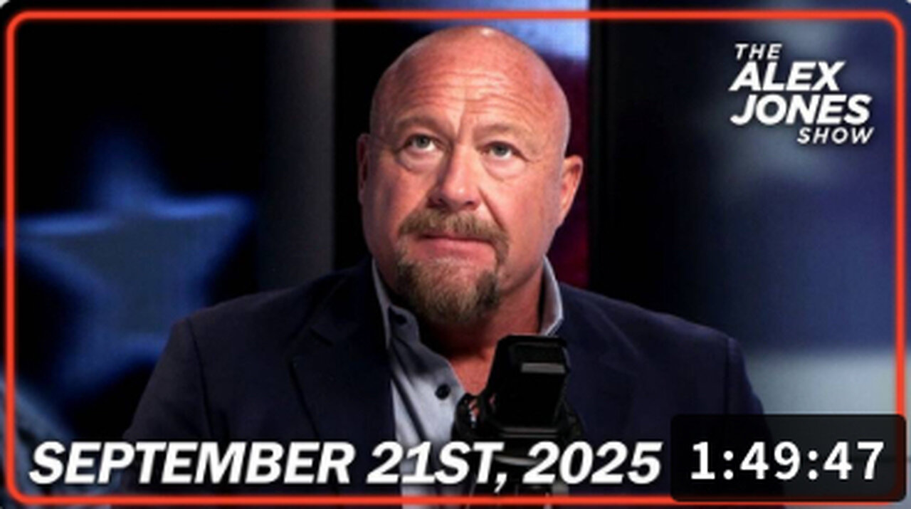 9 21 25 ALEX JONES Exclusive Coverage of Charlie Kirk’s Historic Memorial