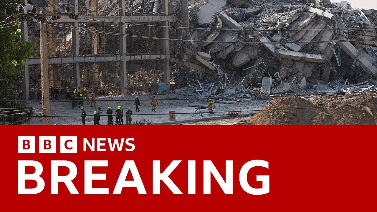 Myanmar earthquake: Construction workers missing after building collapses in Bangkok | BBC News