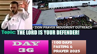 Day 36 | Friday, August 9th, 2025 — Topic: THE LORD IS YOUR DEFENDER! 100 Days Prayer & Fasting
