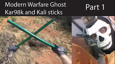 Airsoft: Ghost kar98k and kali sticks part1