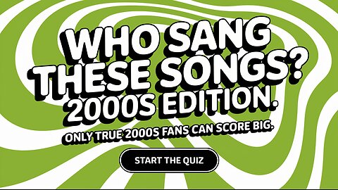 Who Sang These Songs From This Millennium?