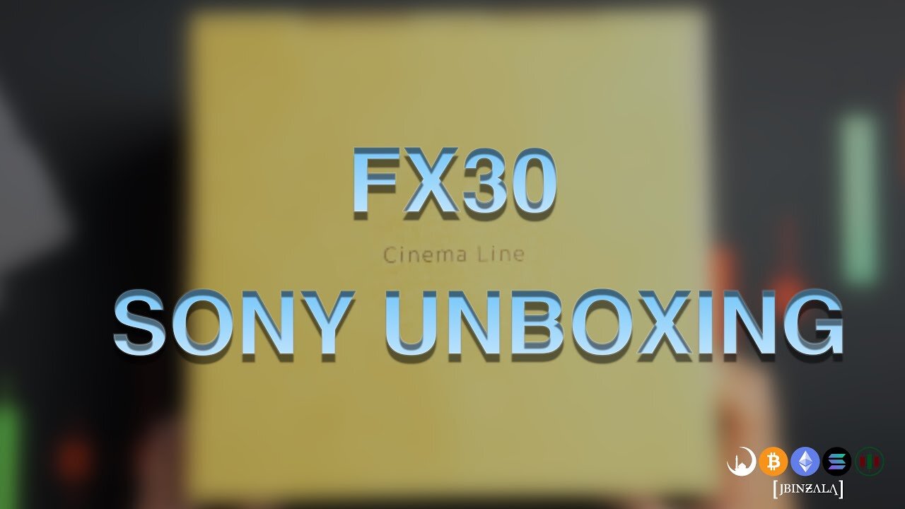 UNBOXING THE SONY FX30 CINEMA LINE CAMERA