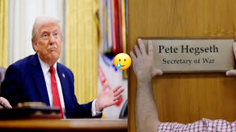 Trump rebrands the Pentagon as Department of War