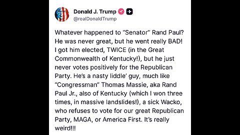 RFK JR drops massive truth bombs‼️