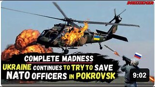 Black Hawk Down: UKRAINE Lost Another Group of ELITE Soldiers in the Attempt to save NATO Officers