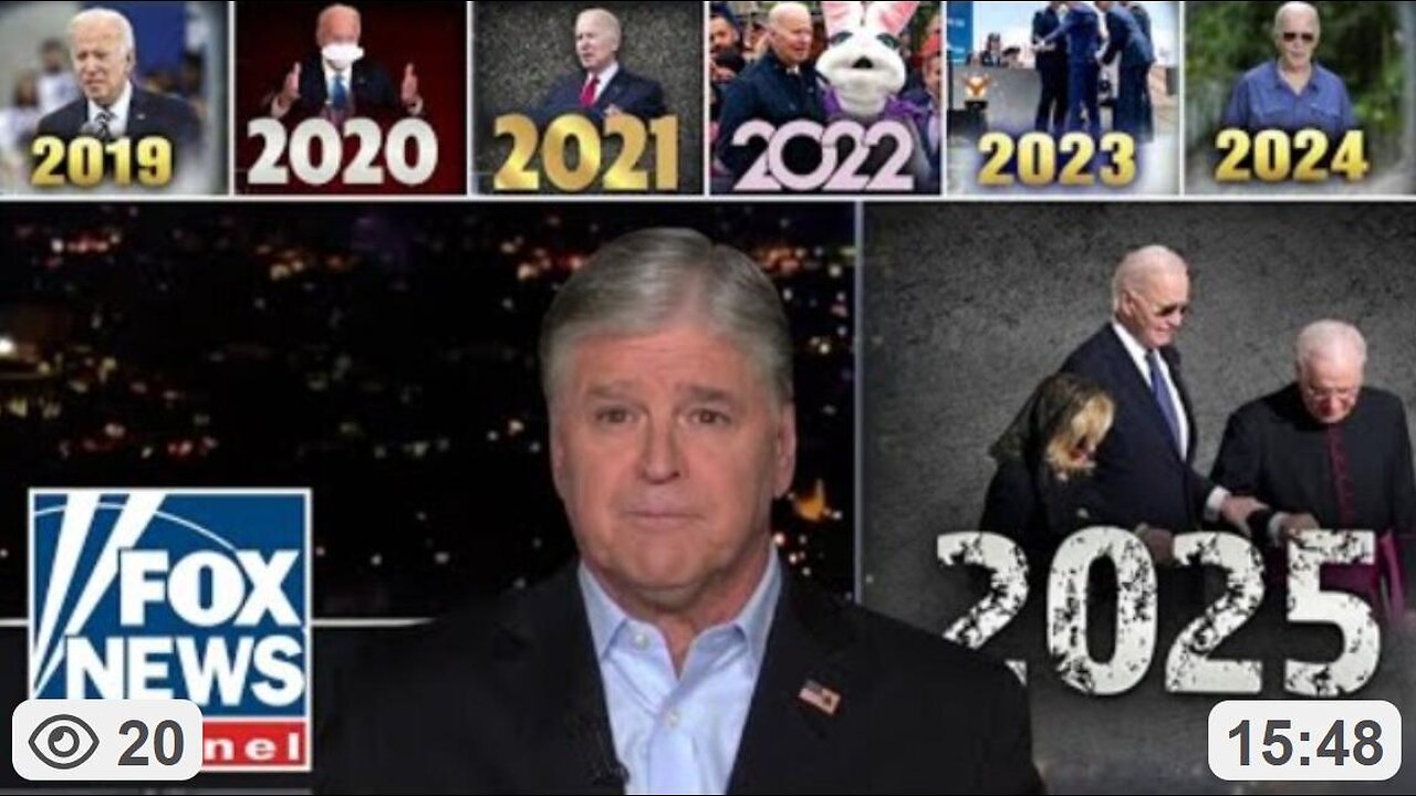 Timeline of Joe Biden's ‘obvious cognitive decline’ ~ Sean Hannity 5.22.25