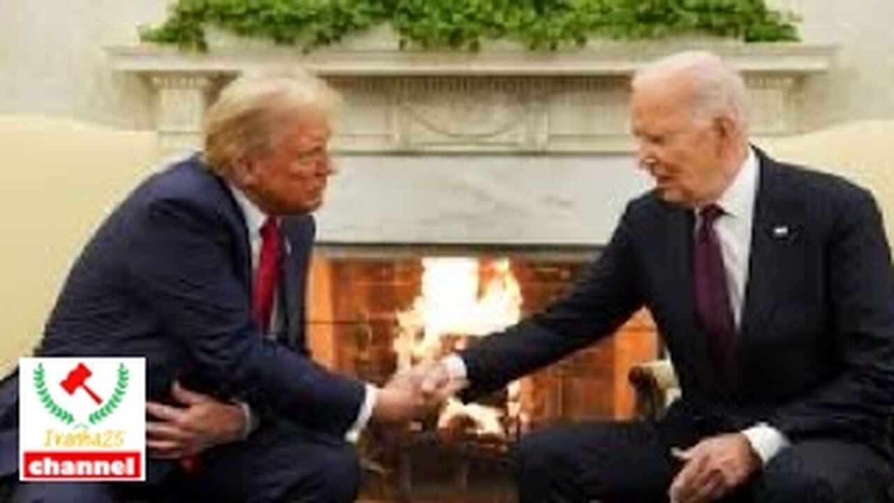 🚨 Trump, Biden attend solemn funeral for Pope Francis || @Ivanka25
