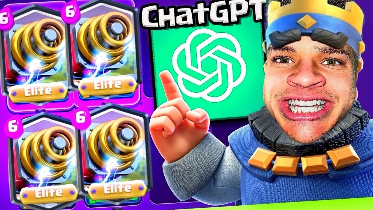 ChatGPT Picks My DECK in Clash Royale