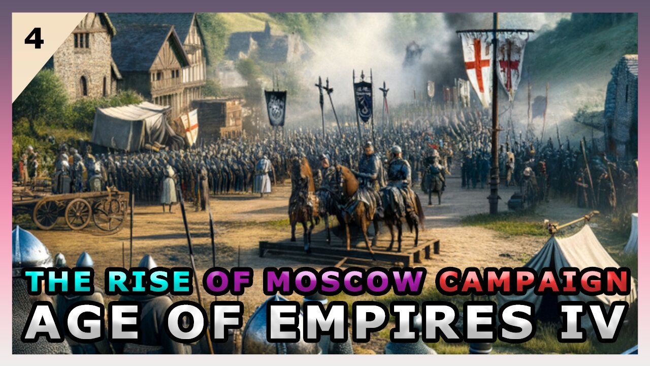 Age Of Empires IV - THE RISE OF MOSCOW Campaign ⚔ 🔥