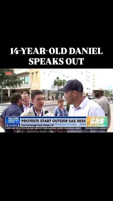 14 Year Old Protestor Speaks Out