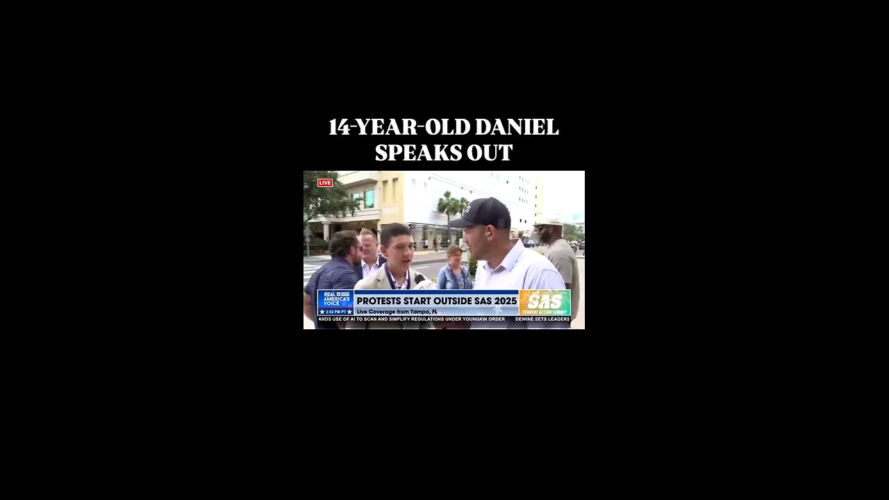 14 Year Old Protestor Speaks Out