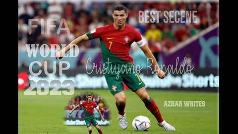 CR7 stylish kick King Celebration