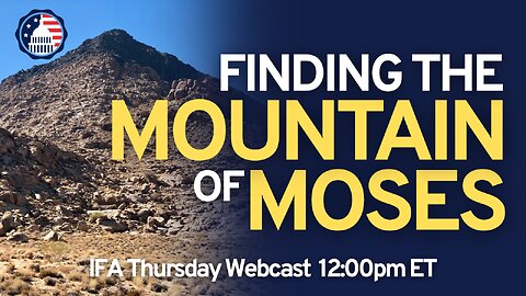 Finding the Mountain of Moses