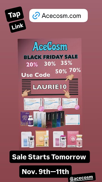 Black Friday Just Got Loud & Lit 💚 Shop AceCosm Before It’s Gone!