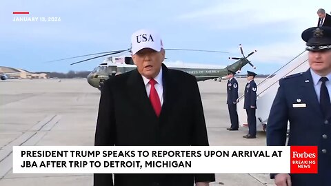 BREAKING NEWS: Trump Gives Update On Response To Iranian Protests: 'Iran Is On My Mind...