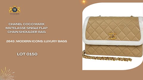 Chanel Matelassé Chain Shoulder Bag