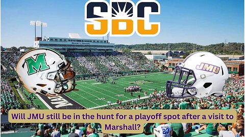 The JMU Dukes have a visit to Marshall to keep them on the path for a playoff look