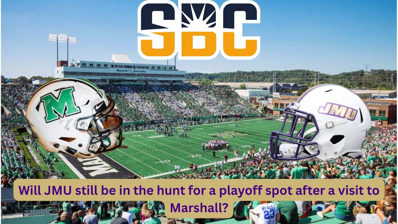 The JMU Dukes have a visit to Marshall to keep them on the path for a playoff look