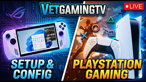 Live Setup: Tuning the Asus ROG Ally Z1 Extreme + PlayStation Gaming!