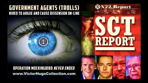 SGT Report X22 Report Dan Bongino Jim Fetzer Stew Peters Expose Alt News Media Operation Mockingbird