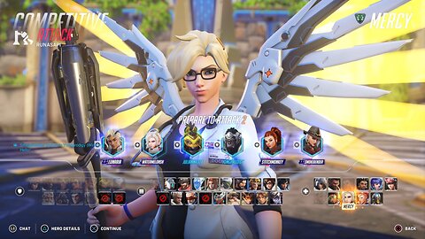 Overwatch 2 Mercy Gameplay (No Commentary)