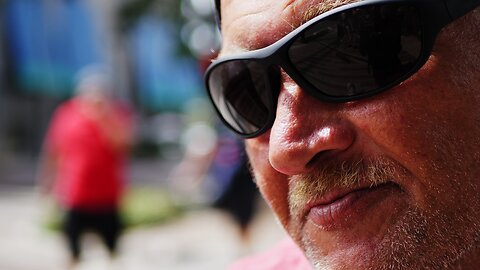 a homeless Christian talking about his belief in God