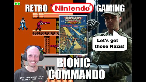 Bionic Commando (NES): Team up with BrightGaming to save the World from Resurrecting Hitler's Clone