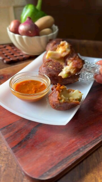 Cheesy Potato Lollipop