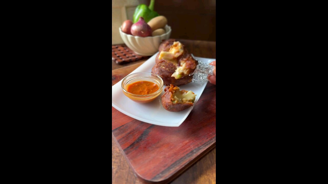 Cheesy Potato Lollipop