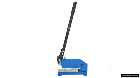 VEVOR 12" Manual Hand Plate Shear for Metal Sheet Processing HS-12 Benchtop Review