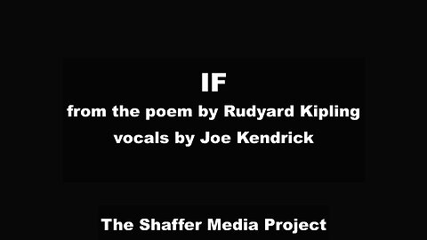 IF - vocals by Joe Kendrick
