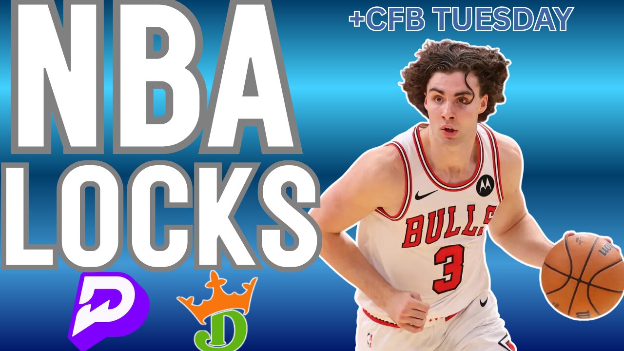NBA - CFB - TUESDAY - THE ONLY BET YOU NEED + TOP PLAYER PROPS (CASHED 9/10)
