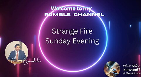 Strange Fire Sunday Evening. Flagler County Baptist Church