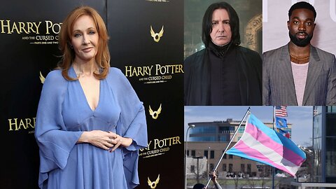 JK Rowling Defends Black Professor Snape's Support for Trans Rights Because He Black?