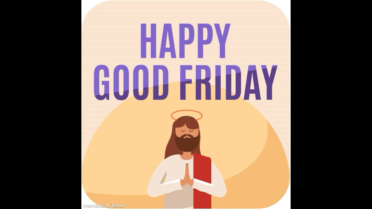 Happy Good Friday everyone ✝️🕊️🙏