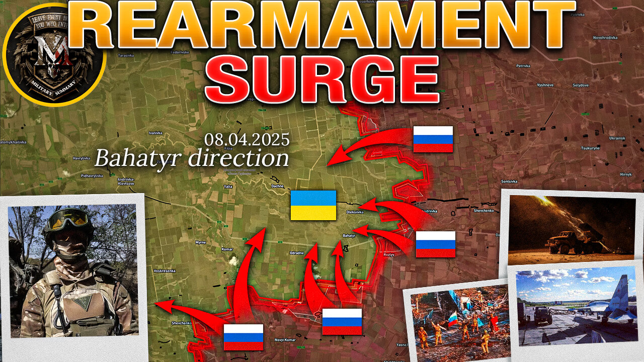 Thunder⚡️Kostiantynivka: Russian Control Grows🪖Political Chess Moves♟️Military Summary For 2025.4.11