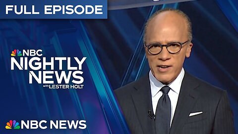 Nightly News Full Episode - May 1 | NBC News